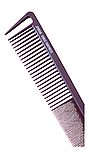 Професійний силіконовий гребінець EAGLE FORTRESS JF0056. Антистатичний гребінець для стрижки та термоукладання., фото 2