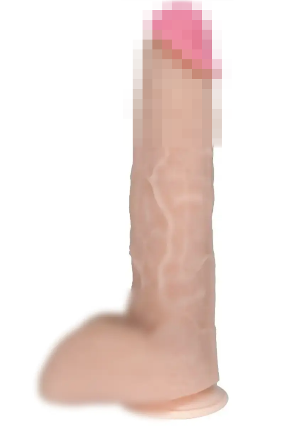 Фалоїмітатор із мошоком EGZO DS003, 23,5х5 см., фото 1