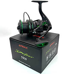 Фідерна котушка Feima Dexter 5500 (5+1 BB, передавальне число 5.1:1, вага 370 г, фрикціон 10 кг, графітовий корпус)