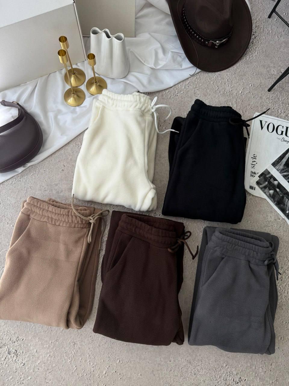 Жіночі теплі флісові джоггери, фото 1