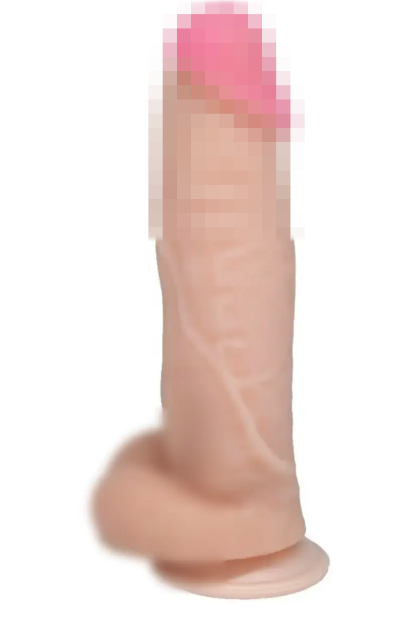 Фалоїмітатор із мошоком EGZO DS005, 20х4,8 см., фото 1