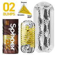 Мастурбатор зі спіральною структурою Tenga Spinner DX 02 Bumps