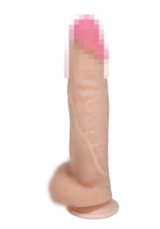 Фалоїмітатор EGZO DS011, 22,5х5,5 см., фото 1