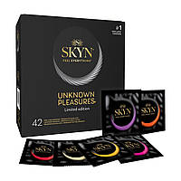 Набір презервативів безлатексних SKYN Unknown Pleasures 42 шт