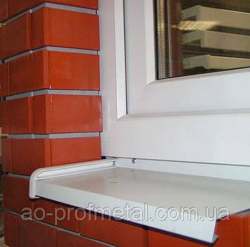 Відливи оцинковані білі ., фото 1