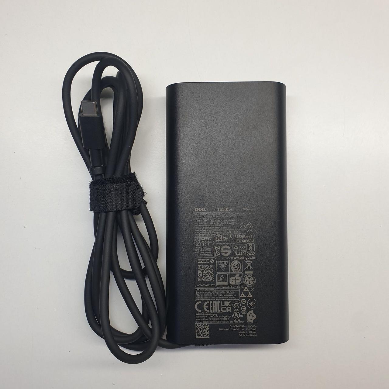 Блок живлення Dell ( 20 V 8,3 A 165 W) Type-c original "Б/У"