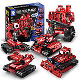 Конструктор Команда техніки 5 в 1 на радіокеруванні К96135 KY World 495 деталей, фото 2