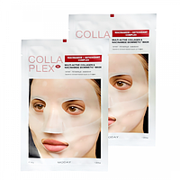 Колагенова біоміметична маска для обличчя Moday COLLAPLEX Multi-Active Mask з колагеном та ніацинамідом 35 грам. 2 од