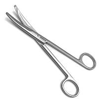 Ножиці Мейо (Mayo) операційні зігнуті тупокінцеві, 170 мм DHS-02-158-17