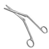 Ножиці за Хейманом (Heymann), хірургічні, горизонтально-зігнуті 175 мм 10.PI.498