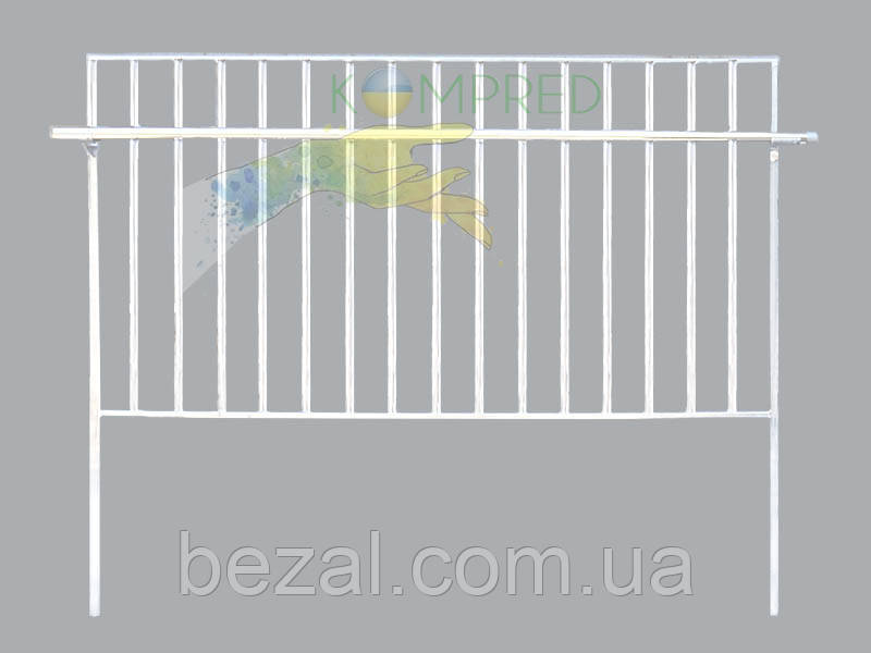 Перильна огорожа 1900х1600мм Цинк OL899, фото 1