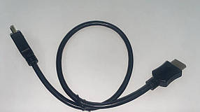 HDMI кабель (штекер-штекер), версія 1.4, довжина 0.5 м