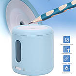 Електрична чинка для олівців TENWIN 8035 з регулюванням кута заточування та вбудованим акумулятором, фото 9