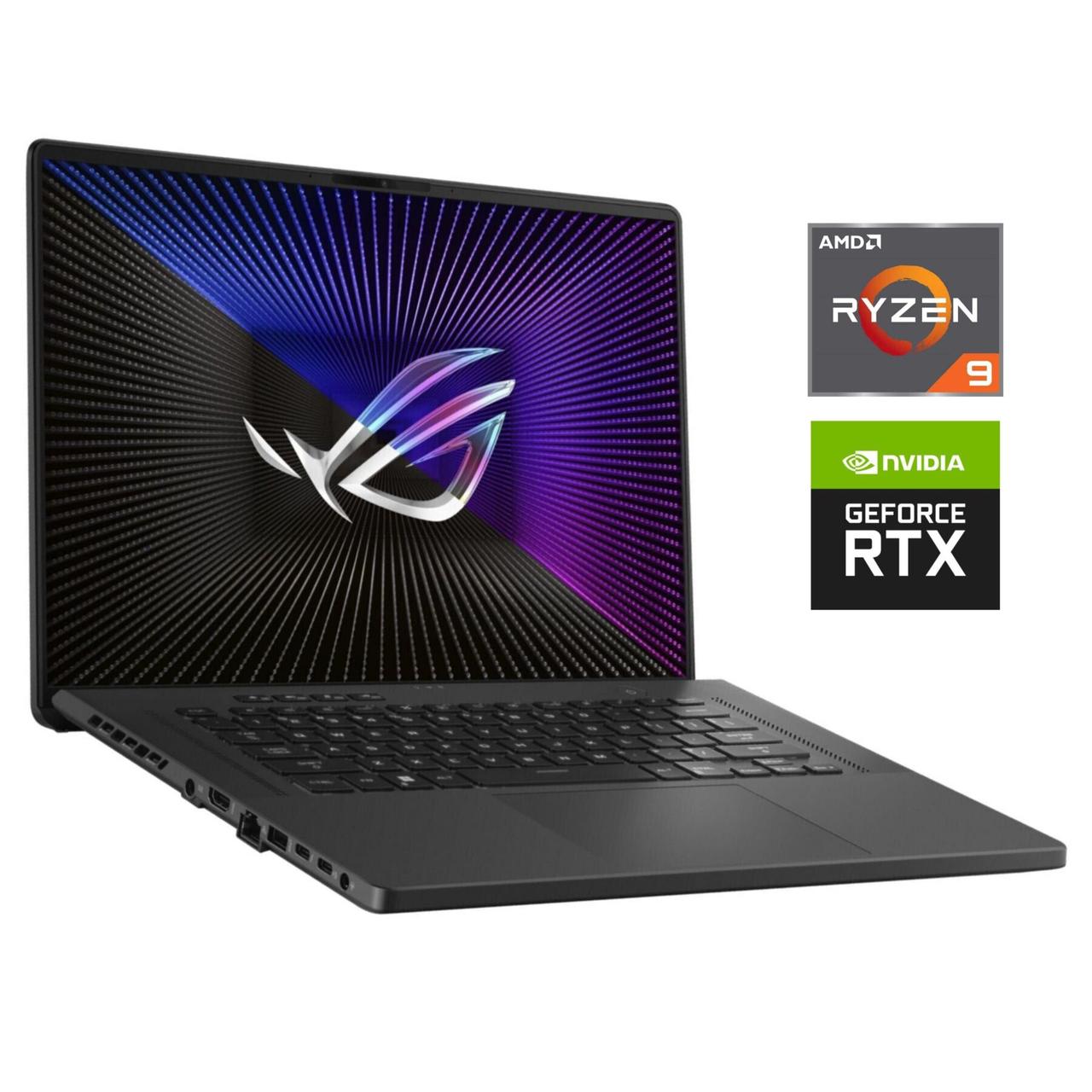 Ігровий ноутбук Б-клас Asus ROG Zephyrus G15 GA503QR/ 15.6" 2560x1440/ Ryzen 9 5900HS/ 16GB RAM/ 1000GB SSD NVMe/ RTX 3070 8GB