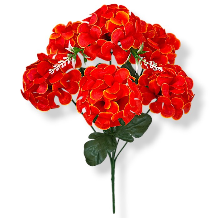 Штучні квіти букет калинка 6-ка, 36см, фото 1