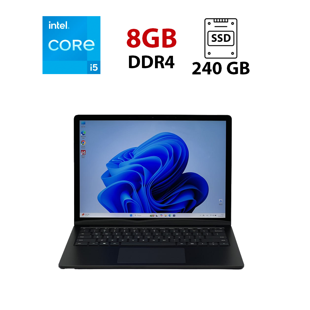 Ультрабук Microsoft Surface Laptop 3/ 13.5" 2256x1504 Touch/ i5-1035G7/ 8GB RAM/ 240GB SSD/ Iris Plus