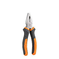 Універсальні плоскогубці MASTER GRIP 160 мм, нікельовані, HOME & GARAGE, DIY-PL1210/6