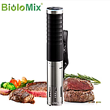 Апарат Су-від термічний циркулятор BioloMix Sous Vide SV-9002 Black (Чорний), фото 6
