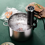 Апарат Су-від термічний циркулятор BioloMix Sous Vide SV-9002 Black (Чорний), фото 7