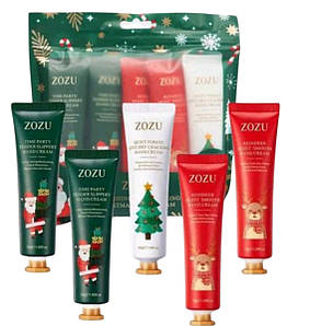 Новорічний подарунковий набір кремів для рук CHRISTMAS ZOZU, 5х30мл