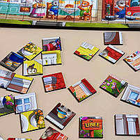 Деревʼяний двошаровий пазл Котячий будинок Літо 176 дет Ubee (ПСД273), фото 8