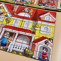 Деревʼяний двошаровий пазл Котячий будинок Літо 176 дет Ubee (ПСД273), фото 10