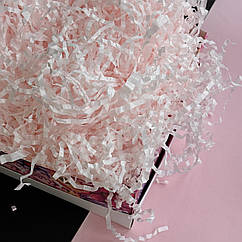 Наповнювач для коробок паперовий 3 мм 100 г Light Pink