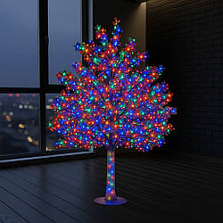 Світлодіодне дерево «Сакура» 1.8 м, мультиколор, 500 LED, IP44