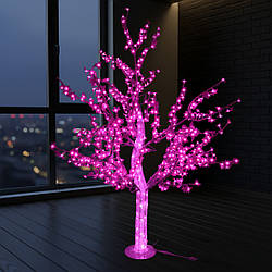Світлодіодне дерево «Сакура» 1.8 м, рожева, 500 LED, IP44