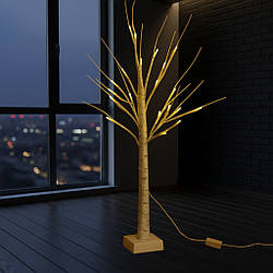 Світлодіодне дерево «Береза» 60 см, 24 LED, теплий білий