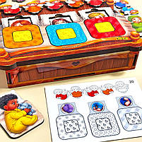 Розвиваюча дидактична гра Малюки у ліжечку дерево Ubee (ПСД303), фото 8