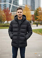 Чоловіча зимова куртка 2022-20 чорна уцінка!, 3XL
