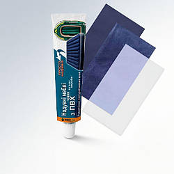 Ремонтний набір InPool 33331 - клей 40 г, 3 види латок 10×15 см для ПВХ матраців та меблів