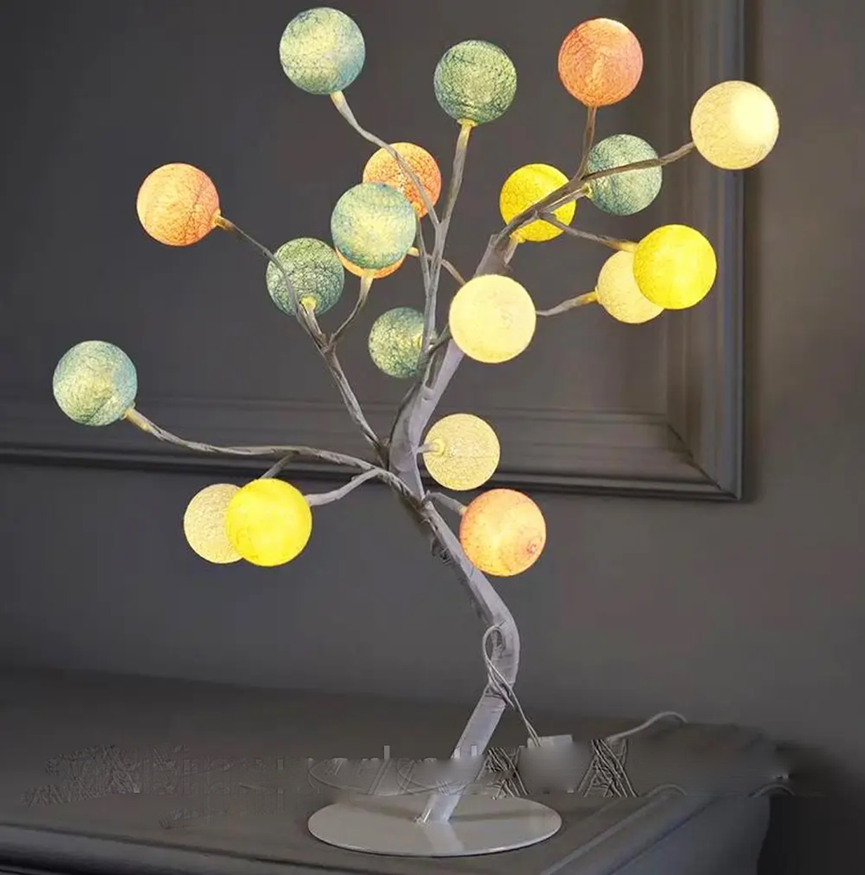 Нічник дерево "Шарики" 60 см