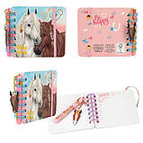 Miss Melody міні-блокнот з ручкою 12202, фото 3