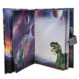 DINO WORLD Щоденник на кодовому замку із звуком 13581, фото 4