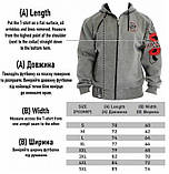 Реглан теплий Big Sam 3468 Сірий розміри S-XXXL, фото 3