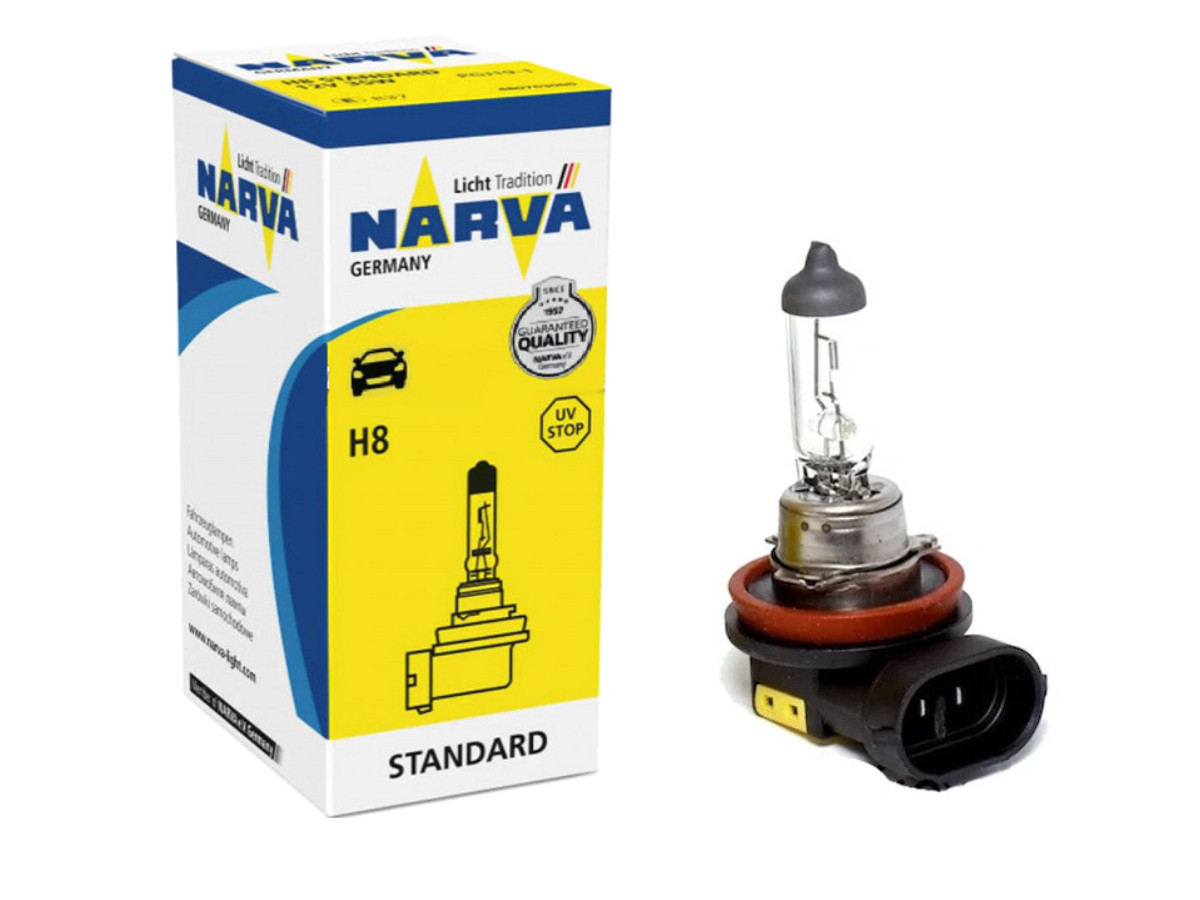Галогенова лампа NARVA 48076 H8 12V 35W PGJ19-1, фото 1