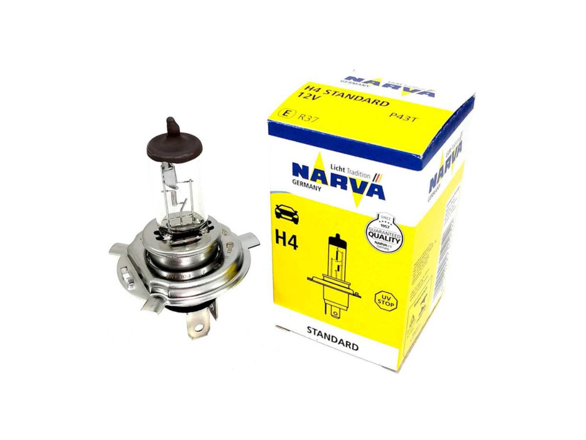 Галогенова лампа NARVA 48901 H4 12V 100/90W P43t, фото 1