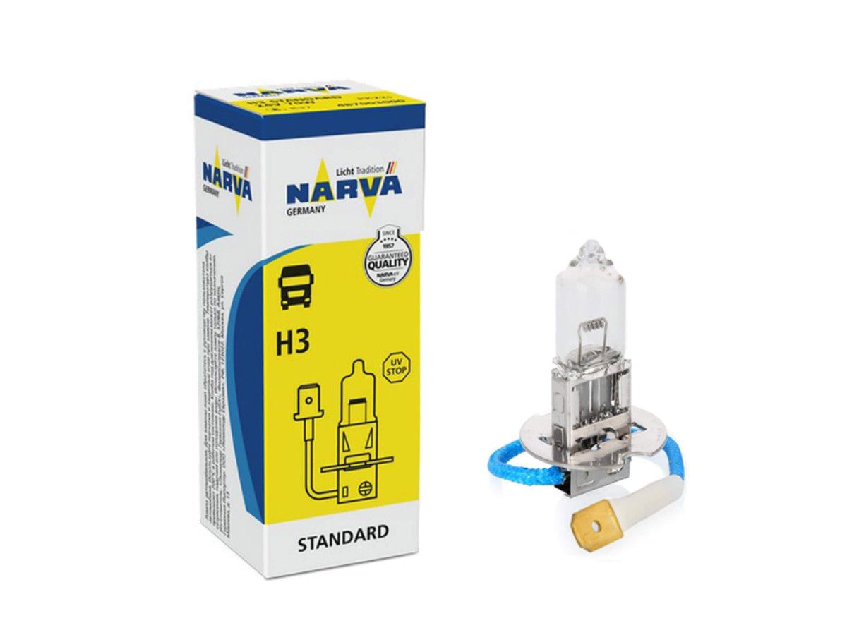 Галогенова лампа NARVA 48751 H3 24V 100W PK22s, фото 1