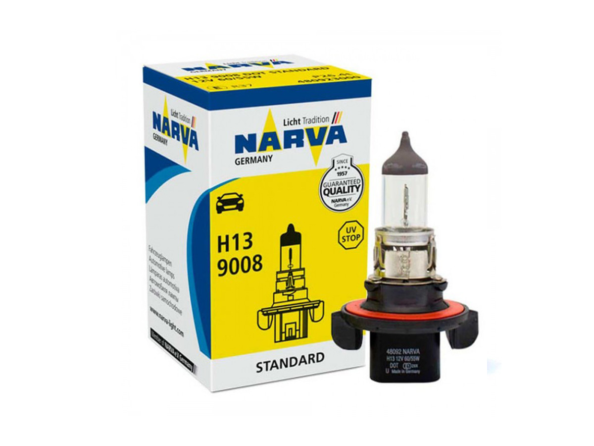 Галогенова лампа NARVA 48092 H13 12V 60/55W P26.4T, фото 1