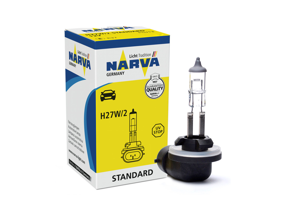 Галогенова лампа NARVA 48052 H27W/2 12,8V 37,5W PGJ13, фото 1