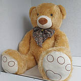 М'яка іграшка великий Ведмедик золотистий 132 см (00038-5) Копиця, фото 2