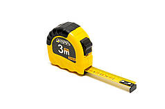 Рулетка MASTERTOOL | Shiftlock | 3 м х 16 мм фіксатор полотна нейлонове покриття 62-3016