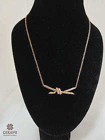 Золоте Кольє зі вставкою діамант