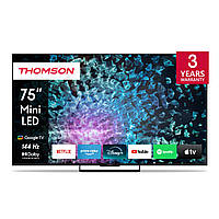 Телевізор 75 дюймів THOMSON 75MG7C15 (4K Smart TV 144Hz WI-FI Bluetooth)