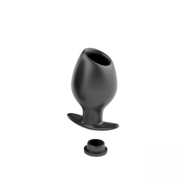 Анальна пробка, анальний душ силіконова 5 см діаметр 8 см довжина, фото 1