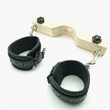 Фіксатор мошонки, бондаж мотузкою Extreme Enforcer Humbler з регульованими манжетами щиколотки, фото 3