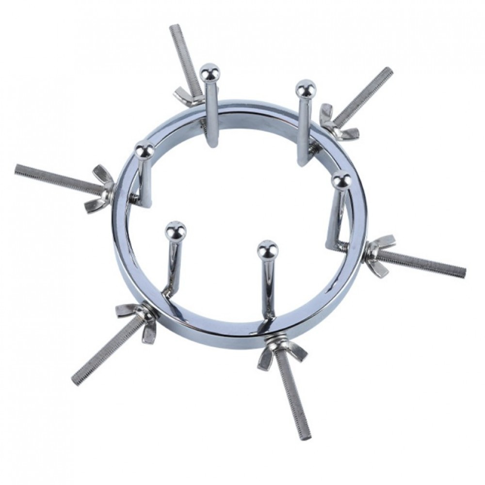 Анальний розширювач, регульований металевий Metal Anal Dilator медична сталь, діаметр 12 см, фото 1