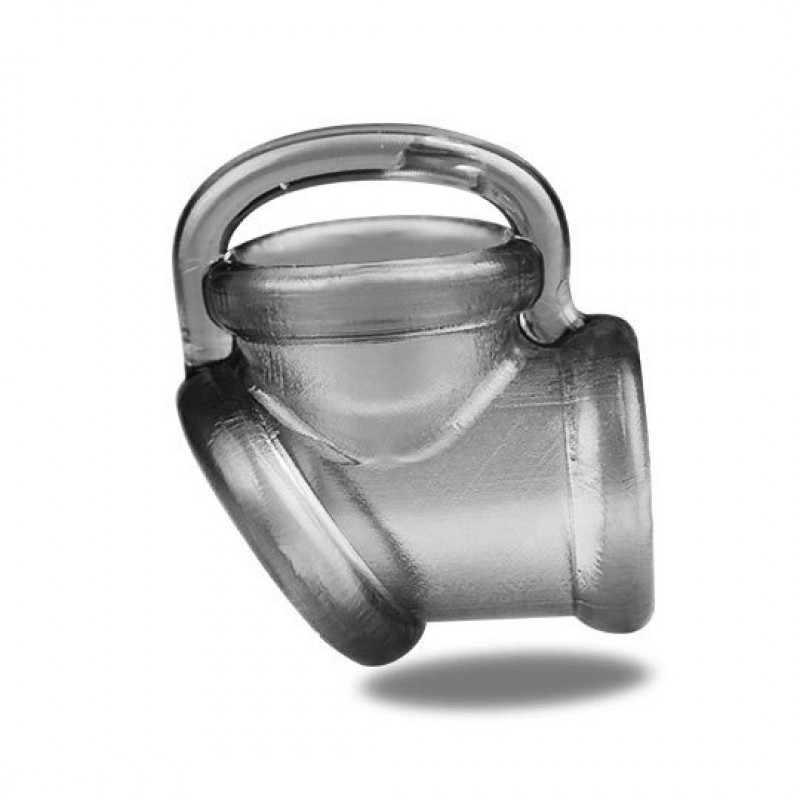 Ерекційне кільце, фіксатор пінису Male Scrotal Penis Rings силіконовий, еластичний 4.2 см димчастий, фото 1